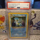 1999 Pokemon Base Set Shadowless Blastoise #2 PSA 7 NM WOTC Holo Rare