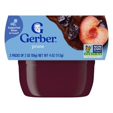 Baby Food, 1st Foods , Prune, 2 Pack, 2 oz 56 g Each