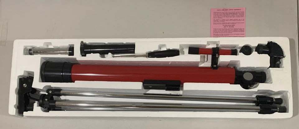 Tasco 30 Power Earth & Sky Telescope 1996 Vintage LOOK!!👀 - Image 4 of 4