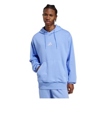  Kapuzen Hoodie HERREN Adidas Essentials Feelcozy Fleece Himmelblau 