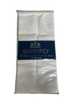 Stafford 13 Dividend Dozen White Permanent Press Handkerchiefs NOS 16"x16 New