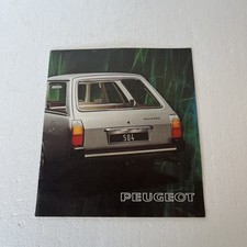 1975 Peugeot 504 Estate Brochure