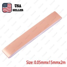 15mm X 2m Double-sided Conductive Adhesive Copper Foil Tape for EMI Shielding