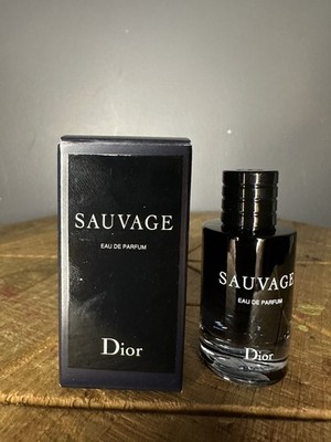 DIOR Sauvage EAU DE PARFUM EDP Splash 0.34 oz 10ml NEW BOX Travel MINI SIZE