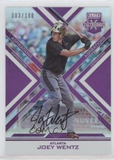 2016 Panini Elite Extra Edition Aspirations Purple 3/100 Joey Wentz #40 Auto nd3
