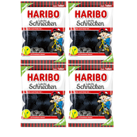 Lakritz Schnecken GummibäRchen 175G - Haribo-4X