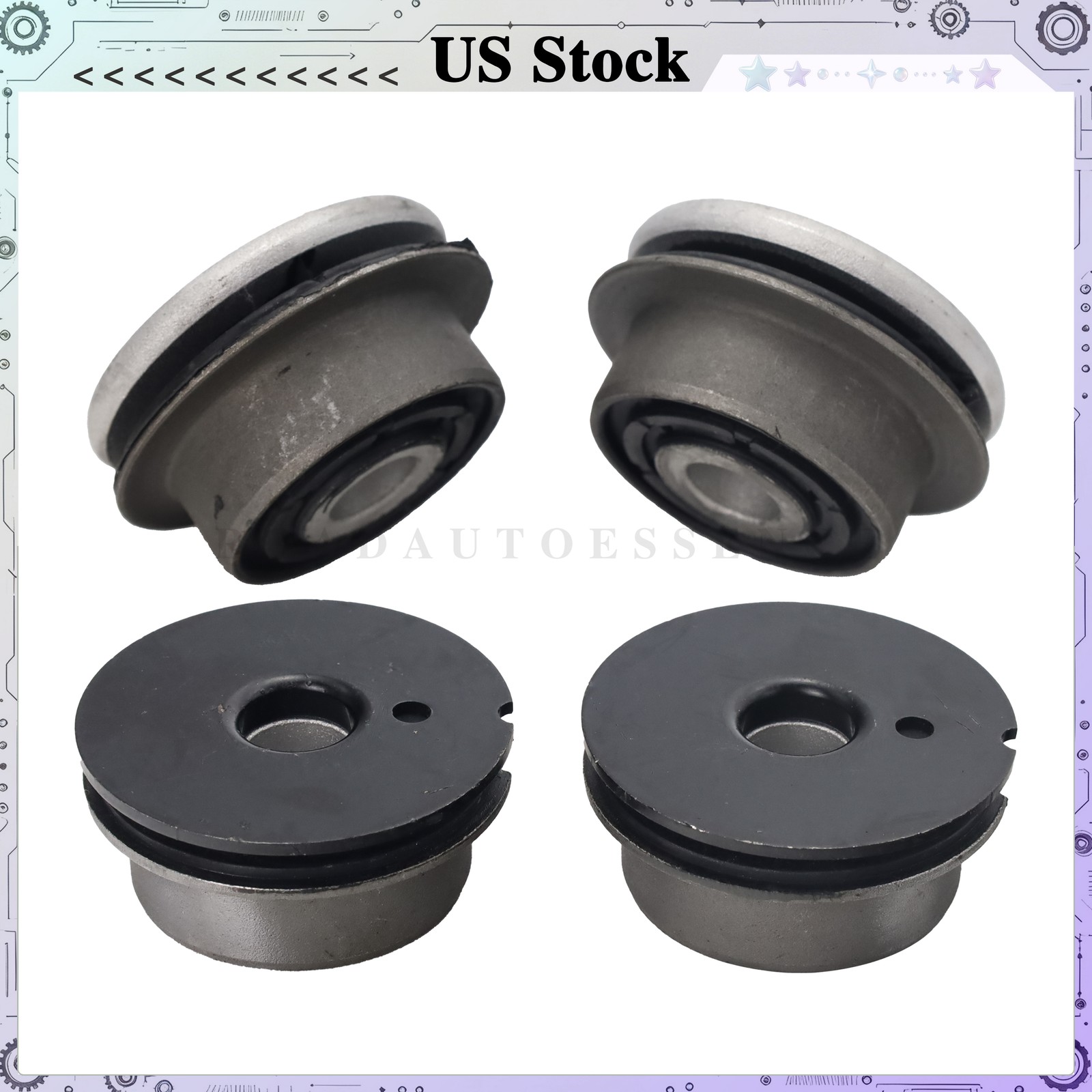 Maserati Quattroporte 2009-2013 Front Upper Control arm bushings 4 pcs P/N 980139889