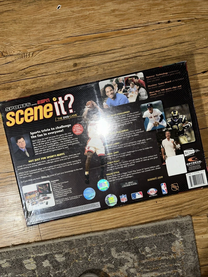 Scene it DVD New in box sports board game powered by ESPN - FACTORY SEALED - Image 2 of 3