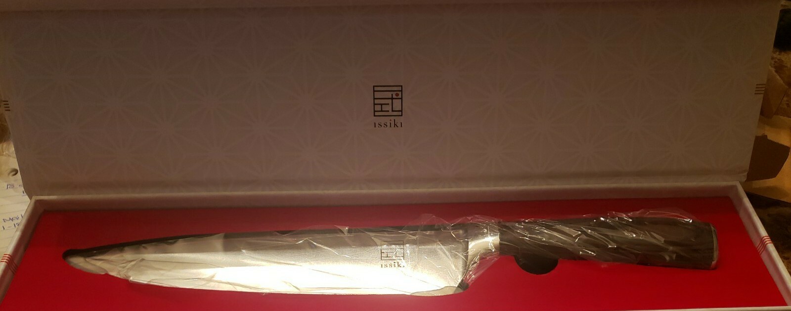 Issiki Japanese Style Chefs Knife Orig Box eBay