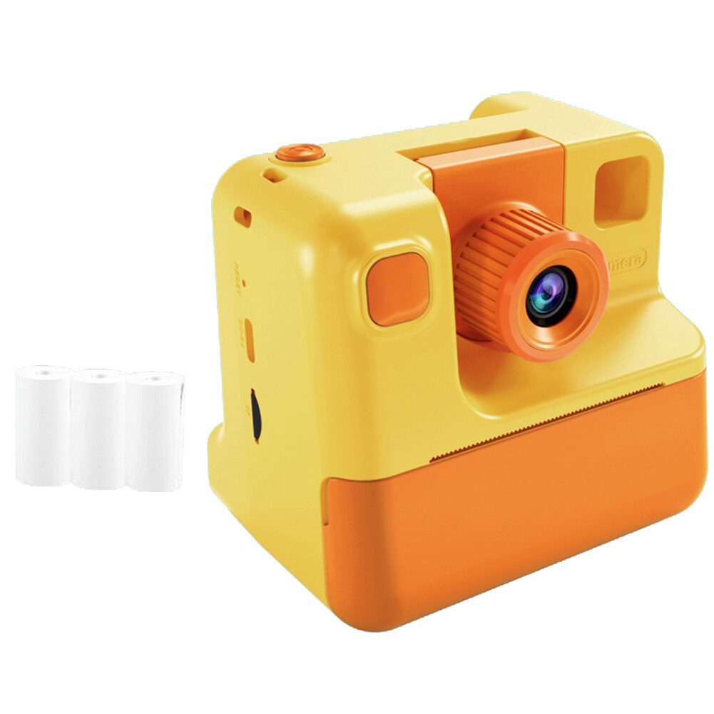 Kids Instant Camera Print Camera 1080P HD Digital Camera Photo Paper Child1778-image