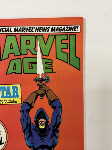 Marvel Age #13 (1984) 8,5 Sehr guter Zustand Jim Starlin Dreadstar und Venom Suit Comic Buch - Bild 5 von 10