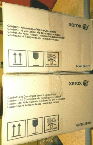 Xerox 604K24870 Entwickler Abfallbehälter DocuTech 128 155 - 4 Flaschen pro Koffer - Bild 4 von 4