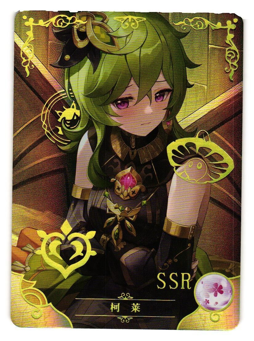 Collei Genshin Impact SSR NS-08SSR-12 Goddess Story Anime Card