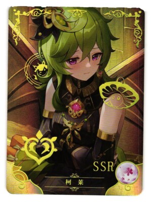 Collei Genshin Impact SSR NS-08SSR-12 Goddess Story Anime Card