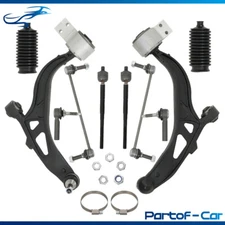 Front Lower Control Arms Sway Bars Tie Rods K622916 For Ford Taurus 2013-2017