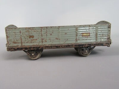B947 Vintage 1933 LR Louis Roussy 2106 France Wagon Tombereau Gris Essieu O Zéro - Photo 1/4
