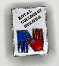 Royal College of Nursing Enamel Pin Badge 26 x 20 mm