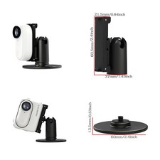 Adjustable Steering Bracket Camera Base Stand for Insta360 GO 3 Sports Camera