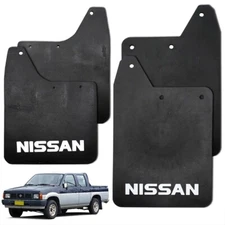 Full Set Nissan Navara Frontier Pickup D21 1986-1997 Front & Rear Mud Flap Guard