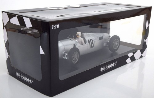 Minichamps 1936 Auto Union Type C 57 Winner Internationles Eifelrenne 1:18 *NEW! - Picture 3 of 3