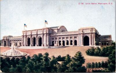 Postcard Post Card The New Union of 1908 Station Washington DC | eBay