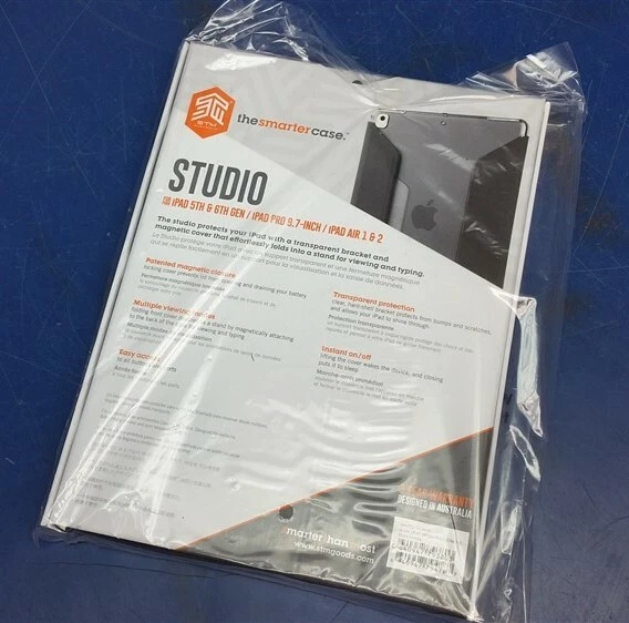 Studio Case fits Apple Ipad 9.7"Pro/5th & 6th Gen/Air & Air-2 - Black/Smoke - Image 4 of 4