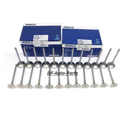 24x Intake Exhaust Inlet Outlet Valves Set For VW Audi S4 S5 A6 2.8 3.2 ...