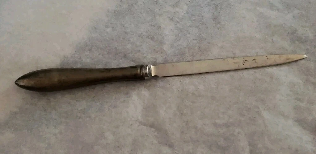 Sea Rose by Gorham Sterling Silver Bar Knife HHWS Custom Made 9 1/8