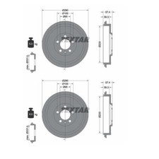 Tambour de frein Skoda OCTAVIA