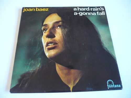 Joan Baez A Hard Rain's A-Gonna Fall 7" Vinyl UK 1965 Fontana 1st Press Single - Picture 8 of 10