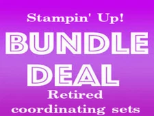 Stampin' Up! UM Stamp Sets w Coordinating Dies/Punches **BUNDLES **