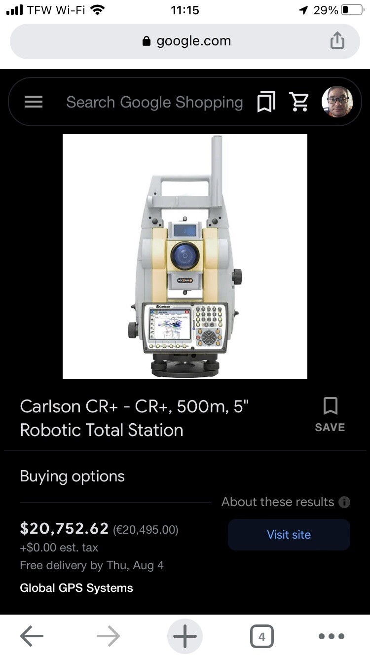 Surveyor Market Item for Sale