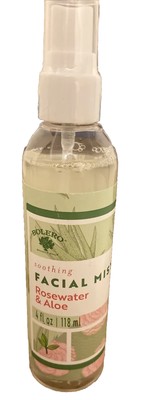 New Bolero Beverly Hills Facial Mist Rosewater & Aloe 4 Fl Oz. 118 ml.  Sealed!