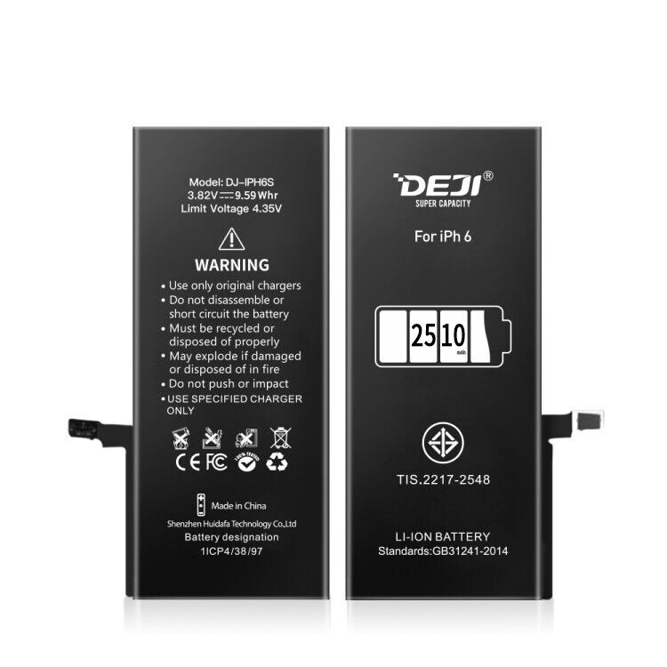 High Capacity OEM Replacement Internal Battery for iPhone 6 6s 7 8