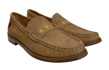Marc Joseph New York 2.5 Youth Kids Madison Loafers Porcelain Nobuck