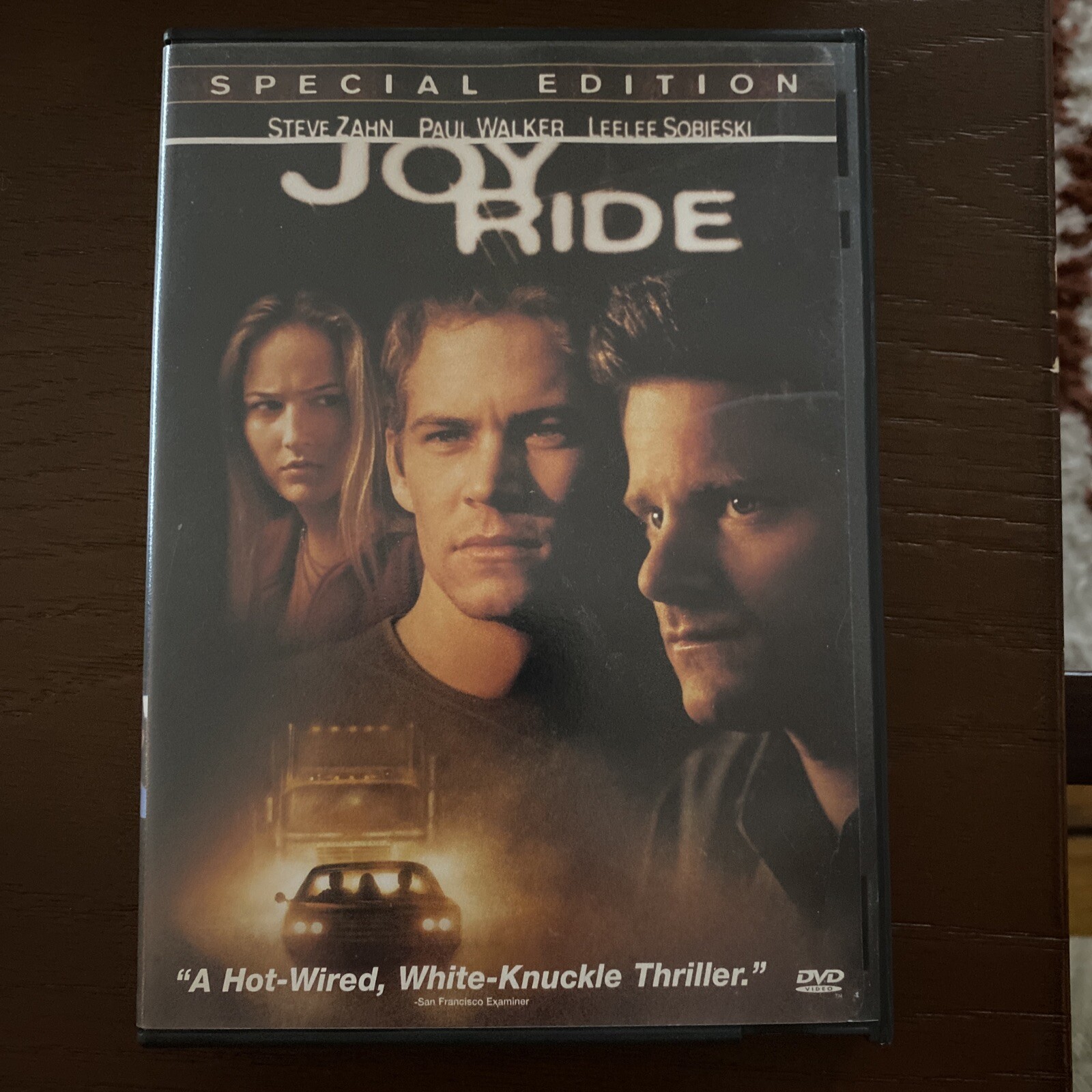 JOY RIDE DVD Special Edition with Alternate Endings Paul Walker Steve ...