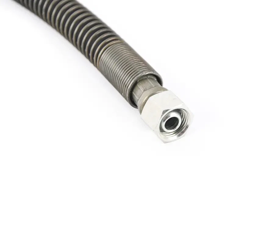 Mercedes Benz 190E W108 W123 Left Auto Trans Oil Cooler Hose0199978082 REIN - Image 4 of 4