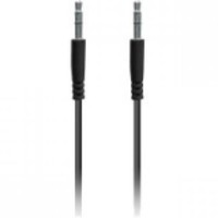 Iessentials 3.3ft Flat Colored 3.5mm Aux Cable-black Iessentials 3.3ft Flat Colored 3.5mm Aux Cable-black