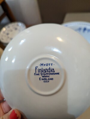 Myott Finlandia Fine Staffordshire Ware England 1982 & More - 43