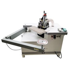 220V Woodworking Edge Trimmer Rotary /Folding Arm Curved Edge Trimming Machine