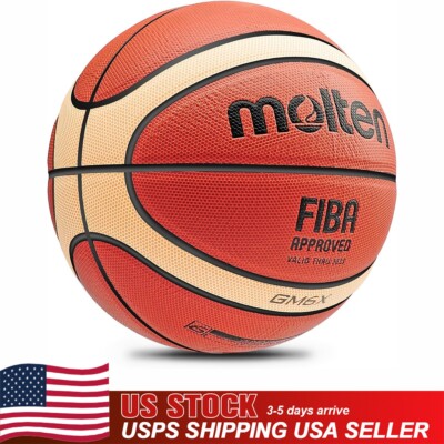 Molten GM6X Basketball Standard Ball Women's Training Sport Ball Team Basketball