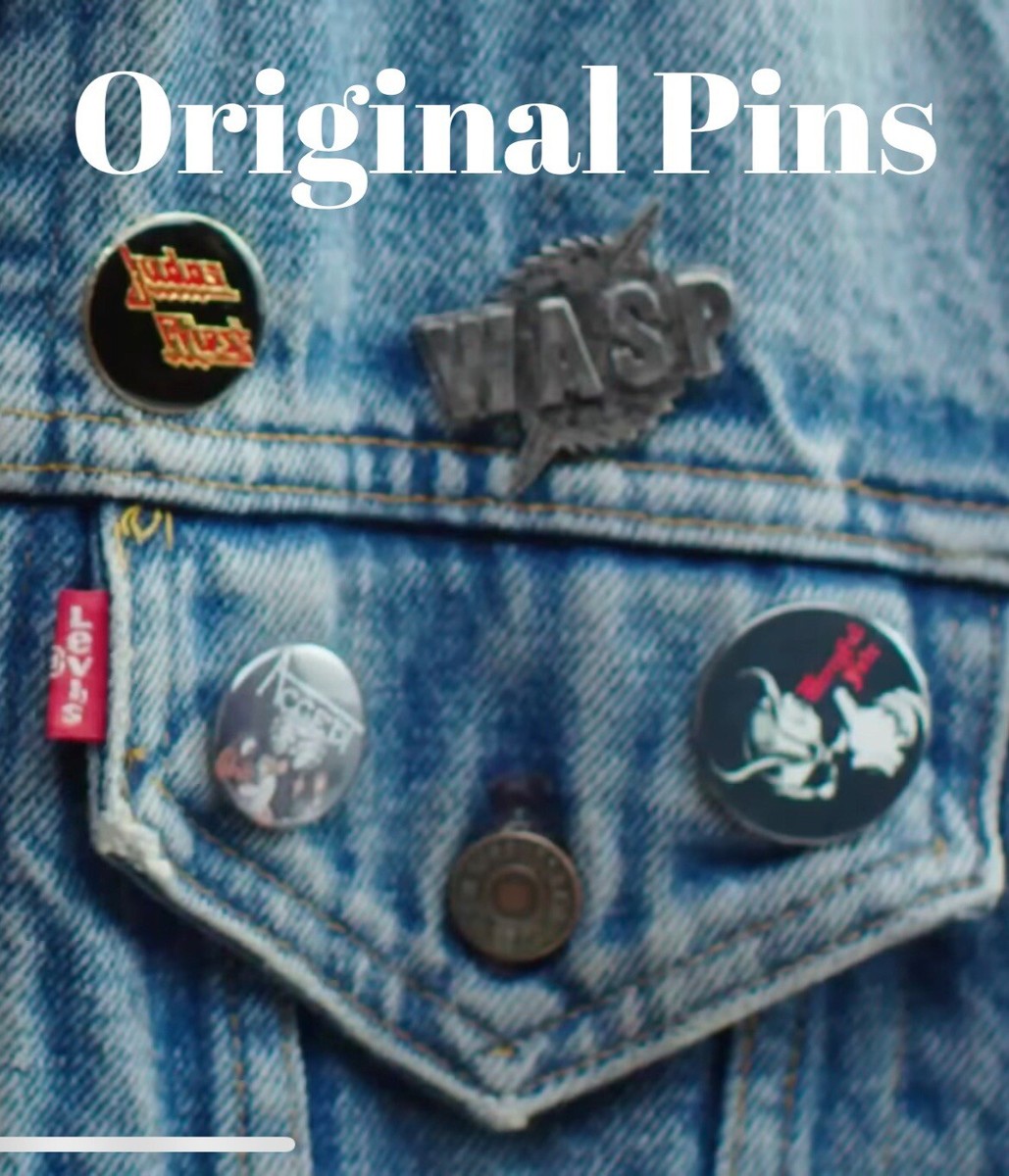 eddie munson jacket patches