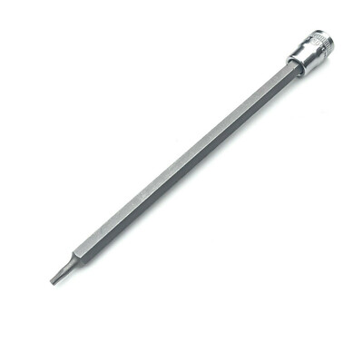 Gearwrench T10 Torx drive male long 6'' / 150mm socket 1/4'' dr. quality tool TX10
