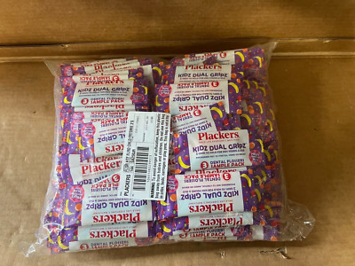 PLACKERS Orthopick Flosser  Fruit Smoothie Swirl ( 144 Packs of 3 count each)