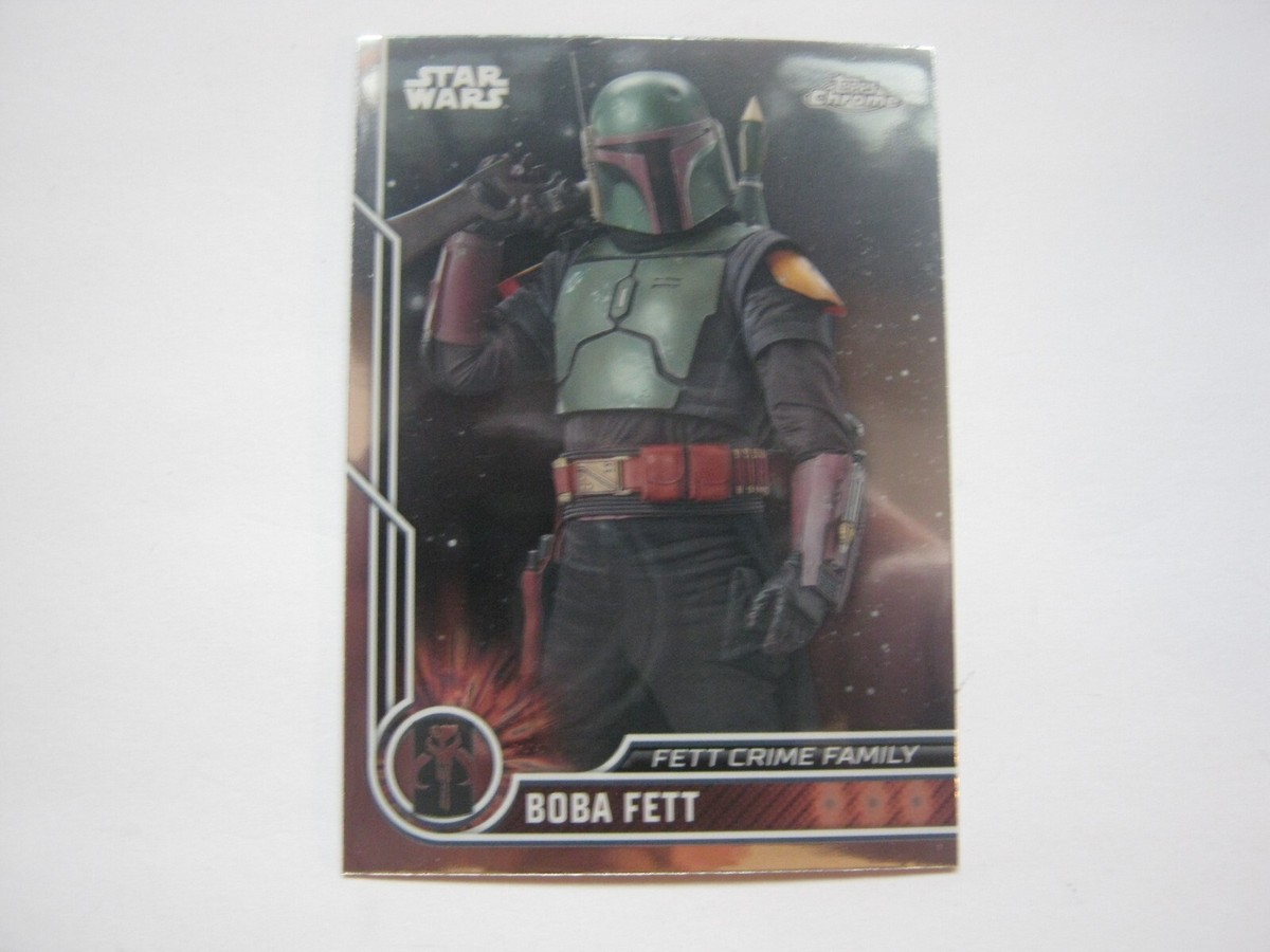 Boba Fett 2023 Topps Star Wars Chrome Base Card #89 | eBay
