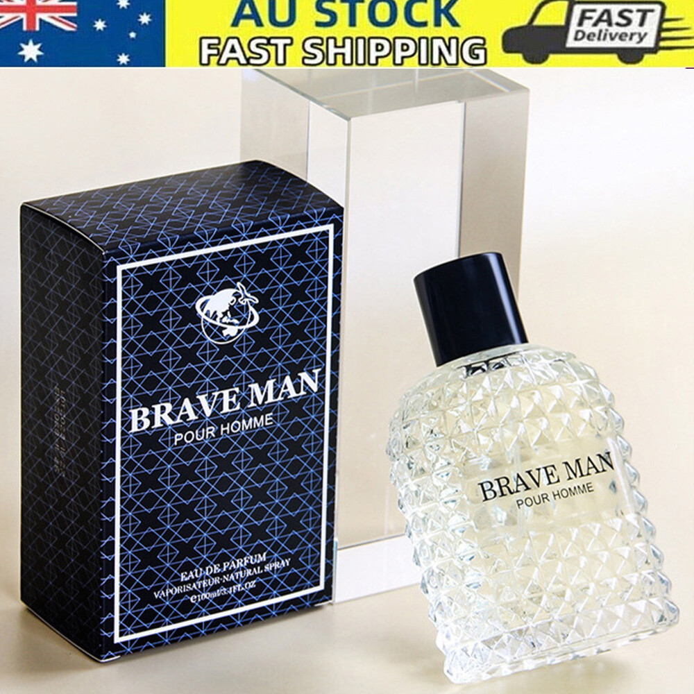 BRAVE MAN Phero-mone Cologne for Men Attraction & Confidence 100ml Perfume