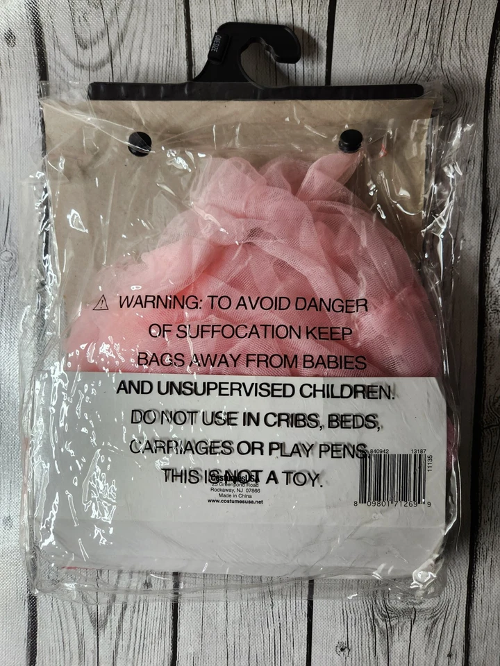 Enagua Completa Rosa Niños S/M Disfraces EE. UU. Tutú Bailarina Disfraz Halloween Foto 3 de 3