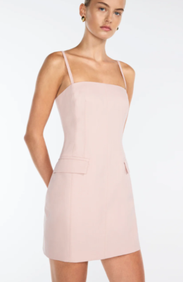 strapless open back dress YOU CANT SEE ME CAMO LACE UP BELT – AKIRA