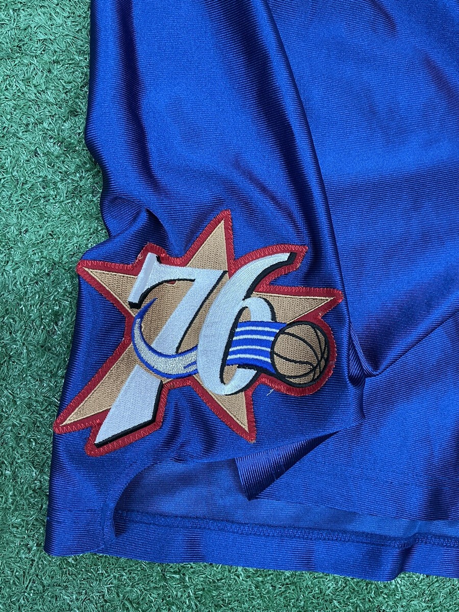 Vintage Champion Philadelphia 76ers NBA Size Xl Shorts Sixers