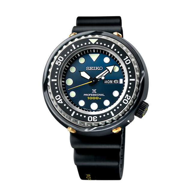 Seiko Prospex Black/Blue Men's Watch - S23635J1 for sale online | eBay